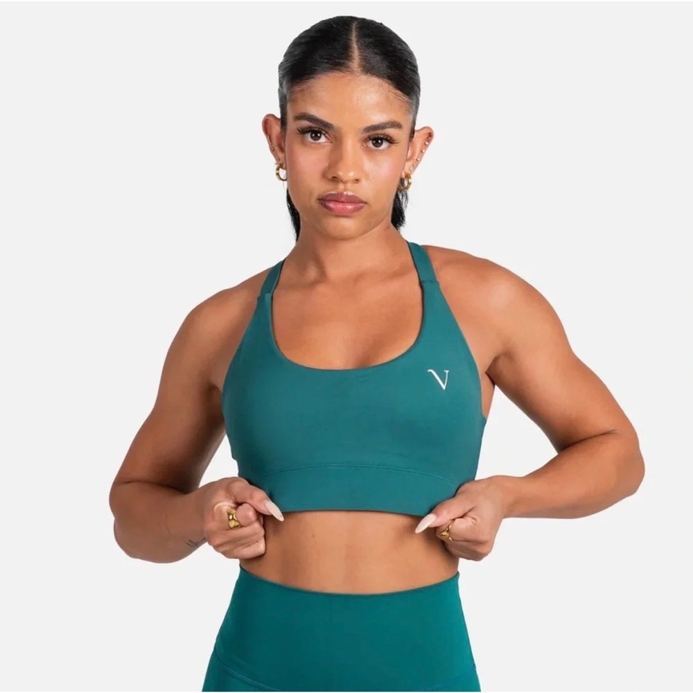 Vitae Ultra Support Sports Bra Womens Size Small Emerald Green Running HIIT Gym